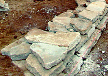 Dry Stone Wall Foundation